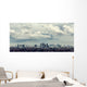 Jakarta city view with Kampung in foreground Wall Decal