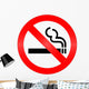 interdiction de fumer Wall Decal