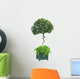 platonic shrub Wall Decal
