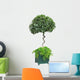 platonic shrub Wall Decal