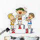 Gold medal winning Wall Decal