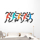 Running race Wall Decal