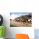 Herd of horses Wall Mural