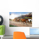 Herd of horses Wall Mural