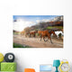 Herd of horses Wall Mural