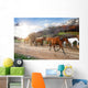 Herd of horses Wall Mural
