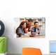 Working at office Wall Mural
