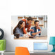 Working at office Wall Mural