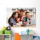 Working at office Wall Mural