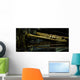 beautiful golden trumpet Wall Mural