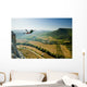 base-jumper jumps from the cliff Wall Mural