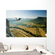 base-jumper jumps from the cliff Wall Mural