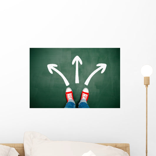 Choosing your way Wall Mural