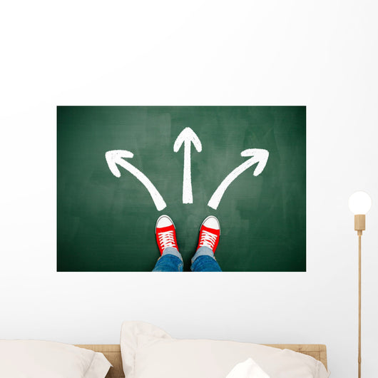 Choosing your way Wall Mural