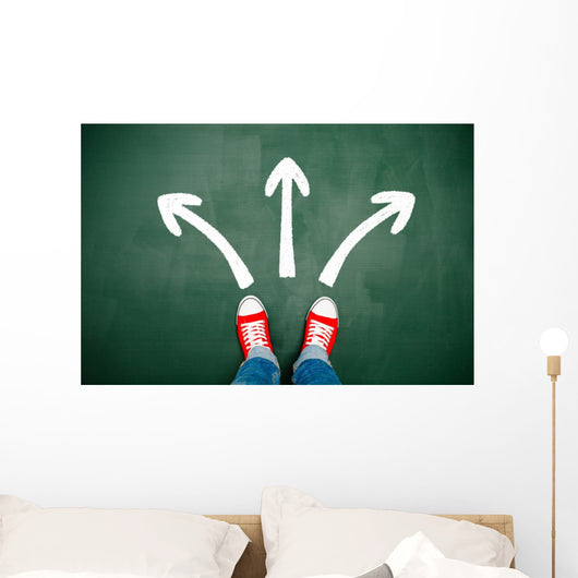 Choosing your way Wall Mural