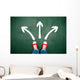 Choosing your way Wall Mural