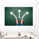 Choosing your way Wall Mural