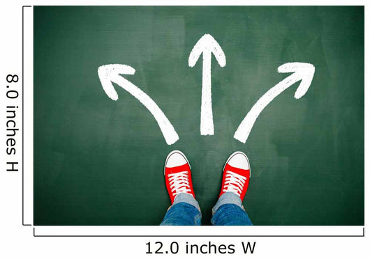 Choosing your way Wall Mural
