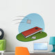 Corn Hole game with board and bag Wall Decal