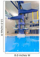 Olympic diving platforms Wall Mural