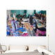 yoga candle position Wall Mural