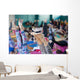 yoga candle position Wall Mural