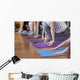yoga class Wall Mural