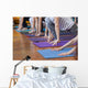 yoga class Wall Mural