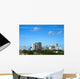 Beautiful Skyline Downtown Fort Wall Decal