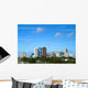 Beautiful Skyline Downtown Fort Wall Decal