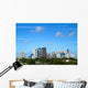 Beautiful Skyline Downtown Fort Wall Decal