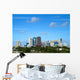 Beautiful Skyline Downtown Fort Wall Decal