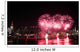 Fireworks over Hudson River Wall Mural