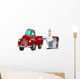 Gas Station Attendant Wall Decal