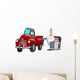 Gas Station Attendant Wall Decal