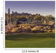 Beautiful desert tee shot golf course - image cross processed Wall Mural