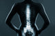 Human Backbone In X-Ray Wall Decal