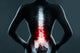 The Lumbar Spine Is Highlighted By Red Colour Wall Decal