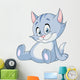 Sitting kitten Wall Mural
