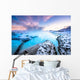 The famous blue lagoon near Reykjavik, Iceland Wall Mural