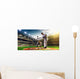 Professional baseball players on  grand arena Wall Mural