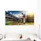 Professional baseball players on  grand arena Wall Mural