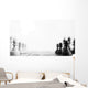 Scacchi su scacchiera Wall Mural