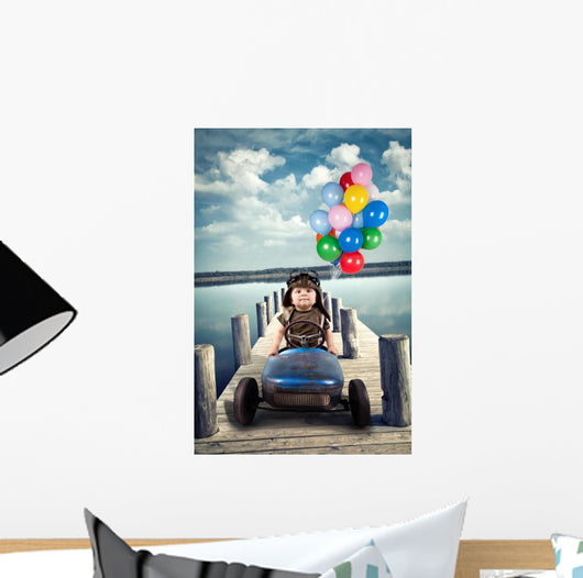 Child Aviator Wall Mural