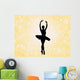 ballerina  dancer Wall Mural