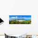 Lush tropical island Wall Mural