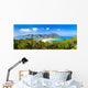 Lush tropical island Wall Mural