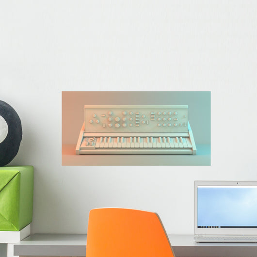 Synthesizer Wall Mural