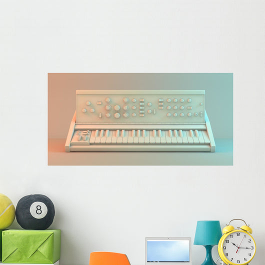 Synthesizer Wall Mural