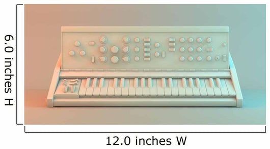Synthesizer Wall Mural